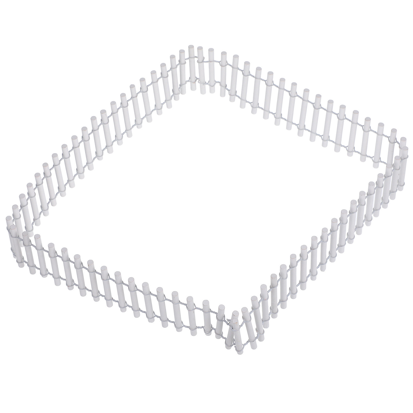 Miniature Wooden Fence White D - Bonsai Garden Layout ulasan dan harga