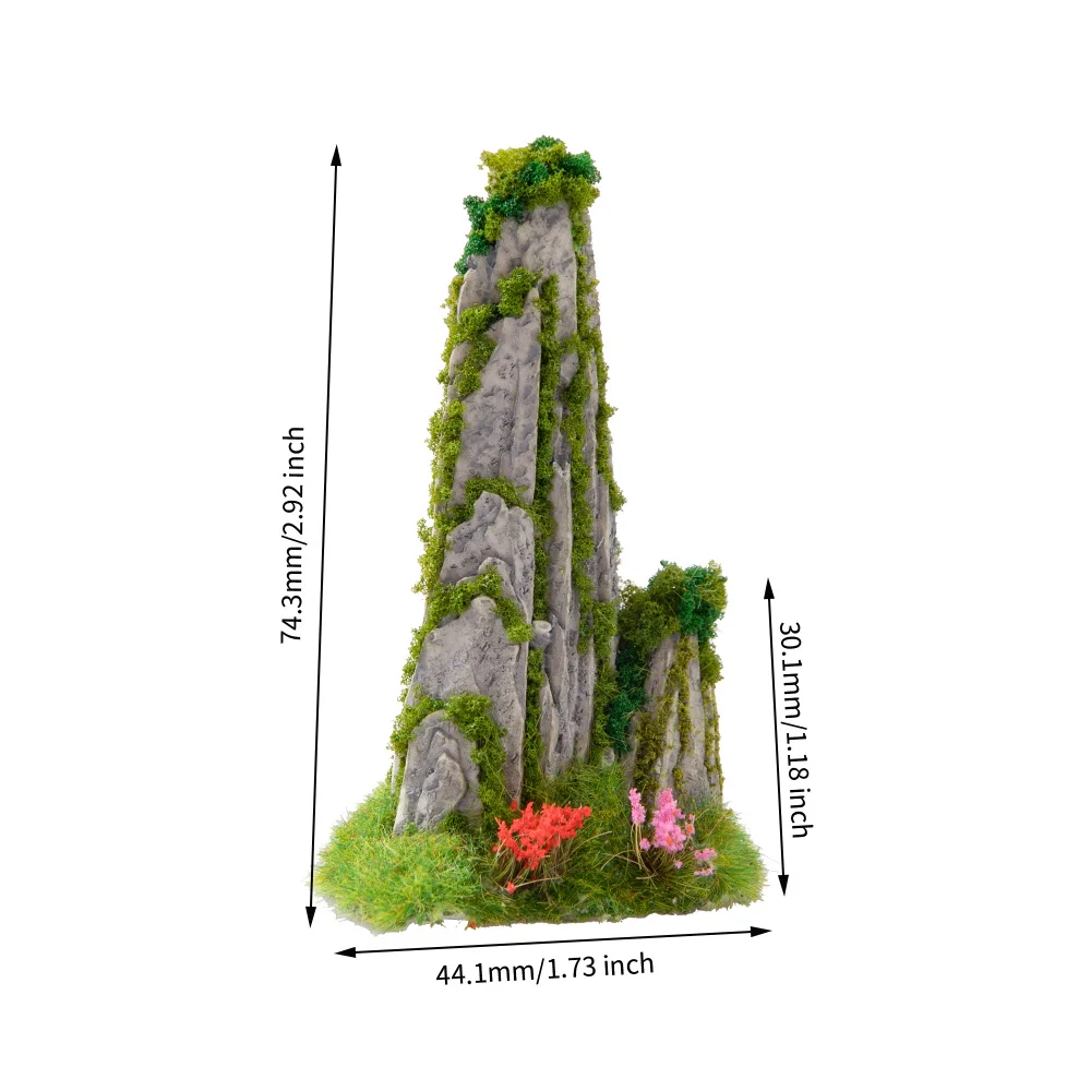 Miniature Rockery Decorative M - Bonsai Garden Layout ulasan dan harga