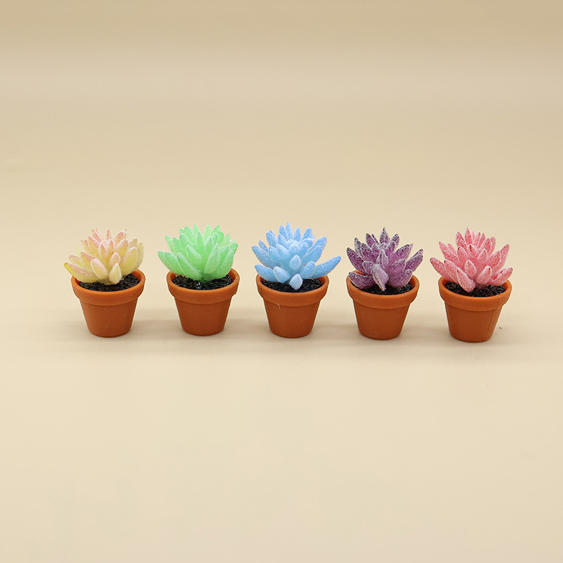 Mini Artificial Succulent Bons - Bonsai Garden Layout ulasan dan harga