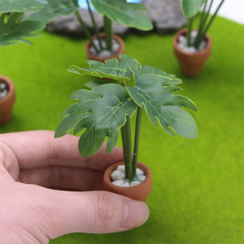 Dollhouse Micro Landscape Orna - Bonsai Garden Layout ulasan dan harga