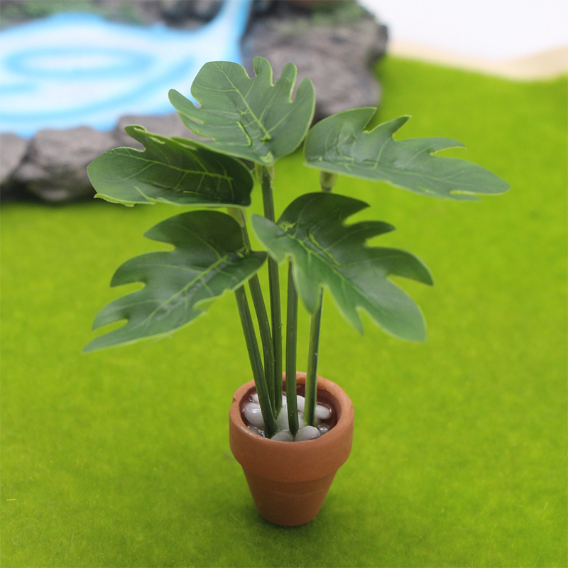Dollhouse Micro Landscape Orna - Bonsai Garden Layout ulasan dan harga