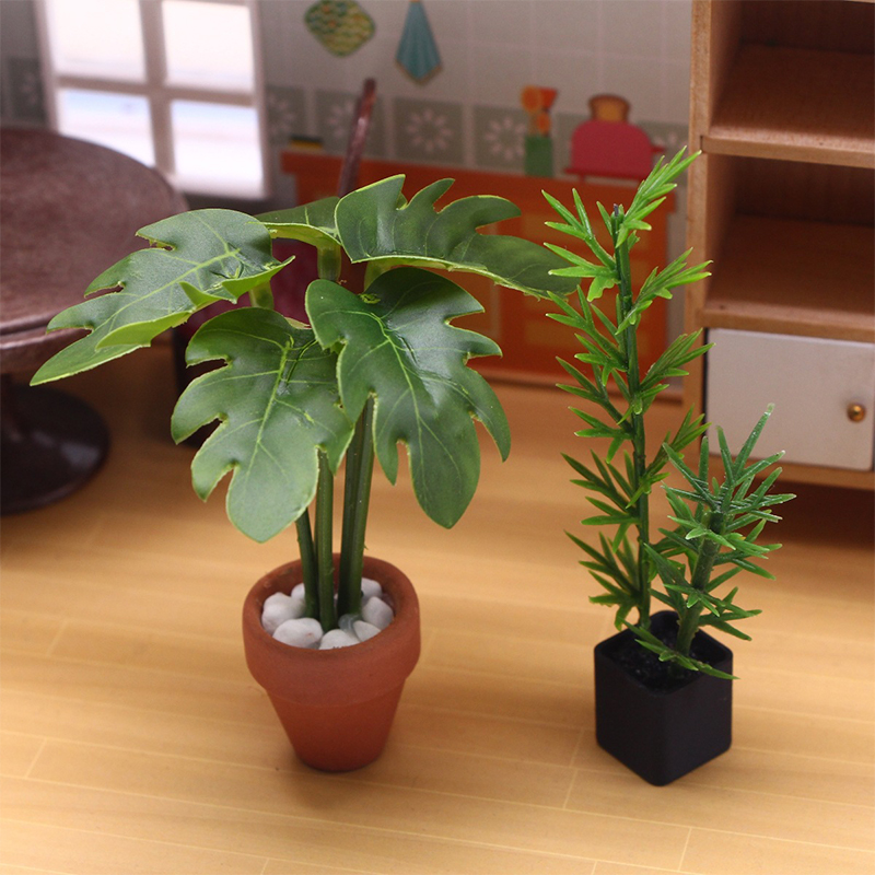 Dollhouse Micro Landscape Orna - Bonsai Garden Layout ulasan dan harga